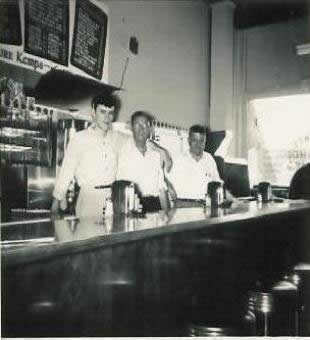 Pastor Paul S Arnopoulos at his Dad's, Steve, cafe where he worked from age 9 until he went into the Air Force.