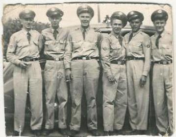 Pastor Paul S Arnopoulos with his Air Force buddies.