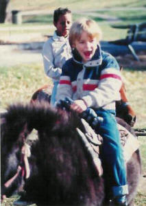 The Voter Registration Picnic featured Pony Rides for children while their parents practiced voting in the new booths.